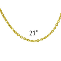 Ritzy Couture DeLuxe Luxury Necklace Chains For Charms - Fine Silver Plating