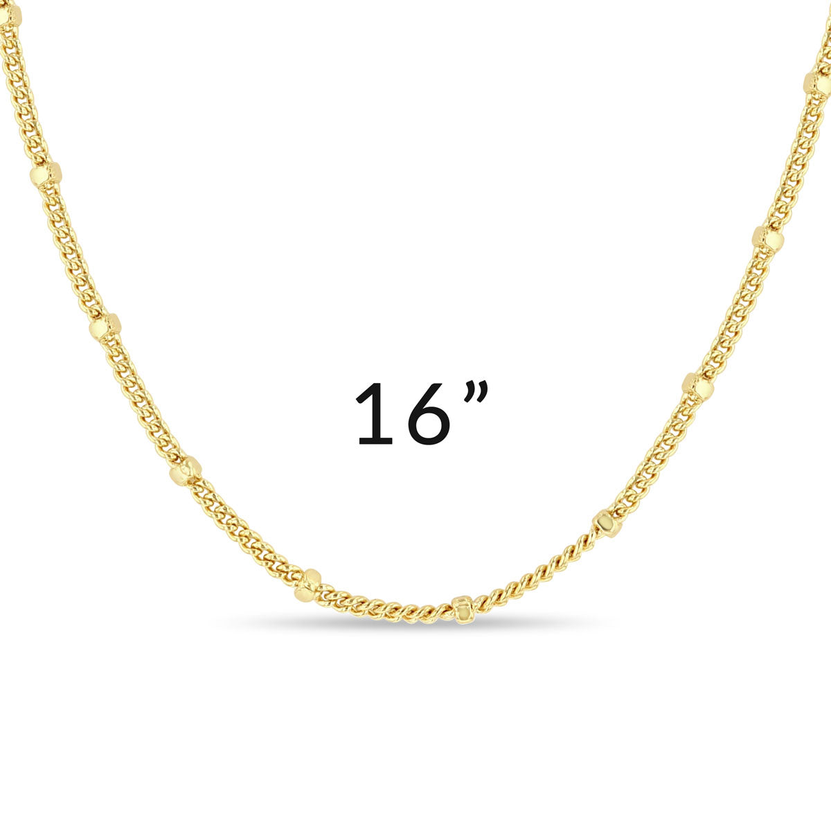 Ritzy Couture DeLuxe Luxury Necklace Chains For Charms - Fine Silver Plating