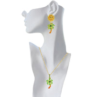 Tropical Breeze Palm Tree Enhancer Charm by Ritzy Couture