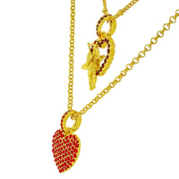 Cupid’s Love Red Heart Enhancer Charm