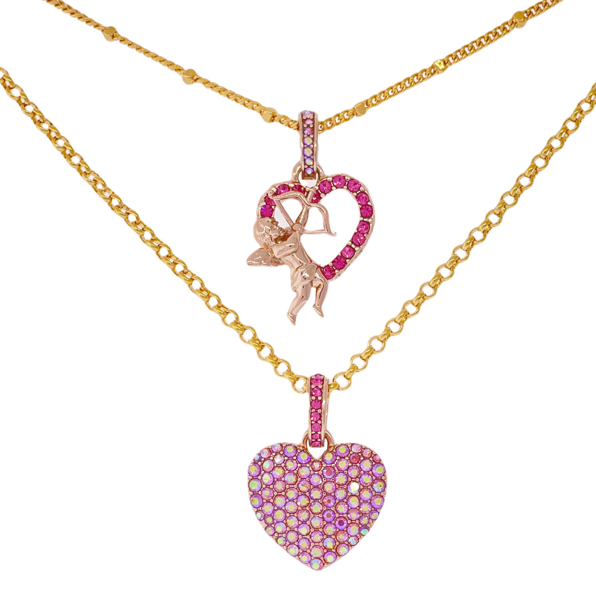 Cupid"s Love Rose Heart Enhancer Charm