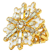 Winter Wonderland Snowflake Ring | Snowflake Ring Jewelry