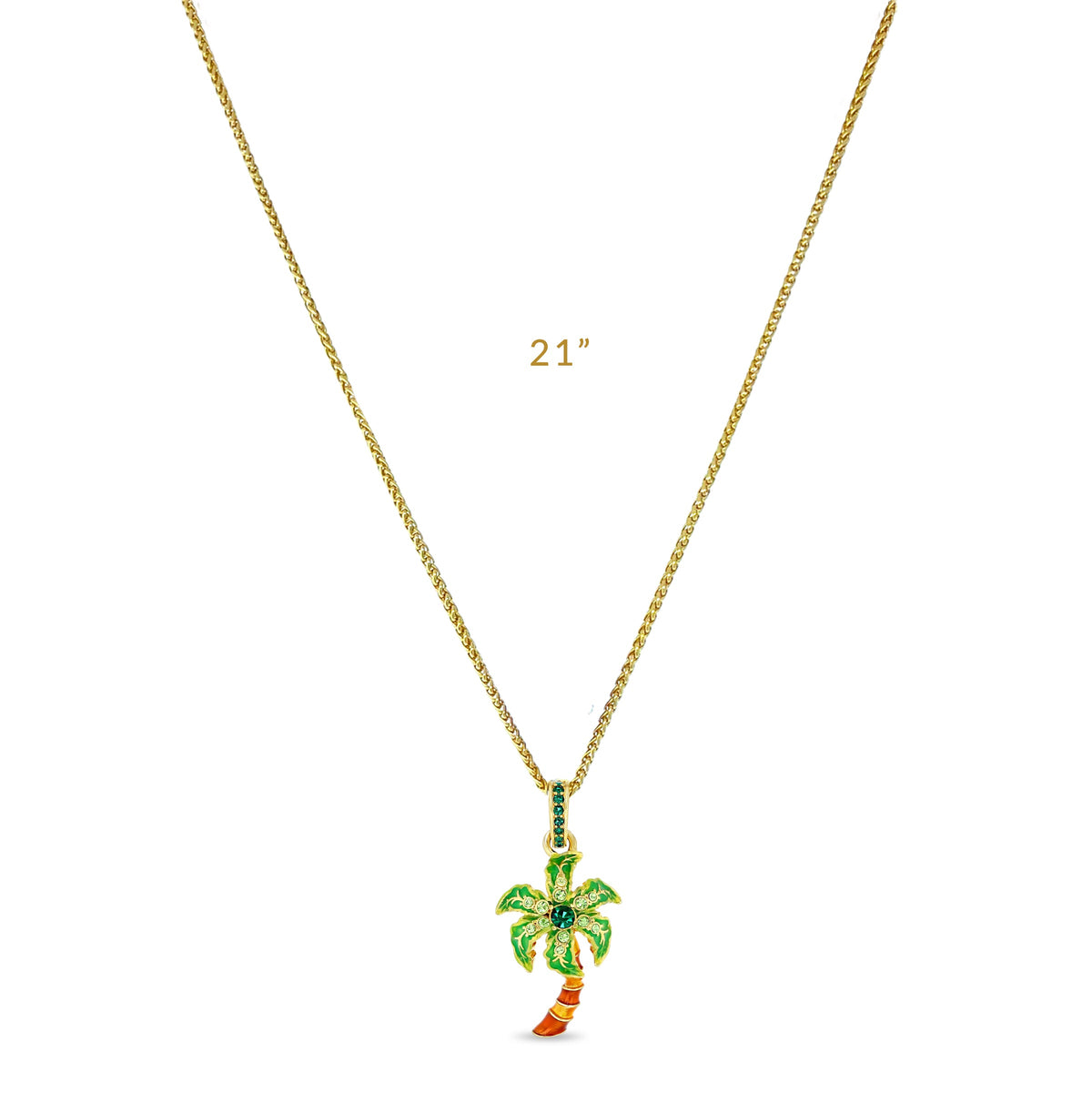 Tropical Breeze Palm Tree Enhancer Charm by Ritzy Couture