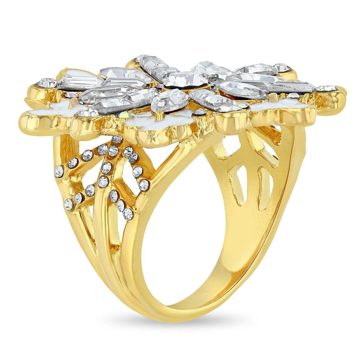 Winter Wonderland Snowflake Ring | Snowflake Ring Jewelry