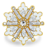 Winter Wonderland Snowflake Ring | Snowflake Ring Jewelry