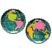World Around Us Multi Charm Earrings | World Jewelry