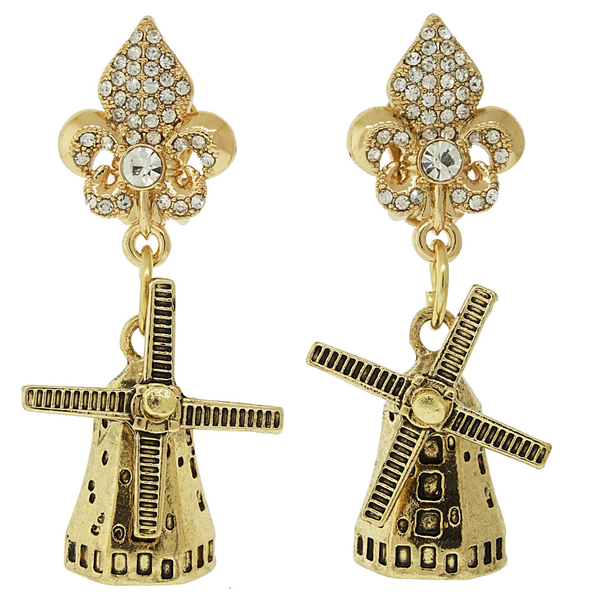 Windmills Netherlands Earrings - Earrings For Women