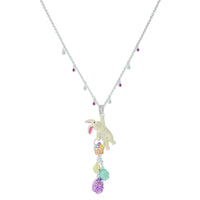 Adorable Easter Bunny Basket Necklace