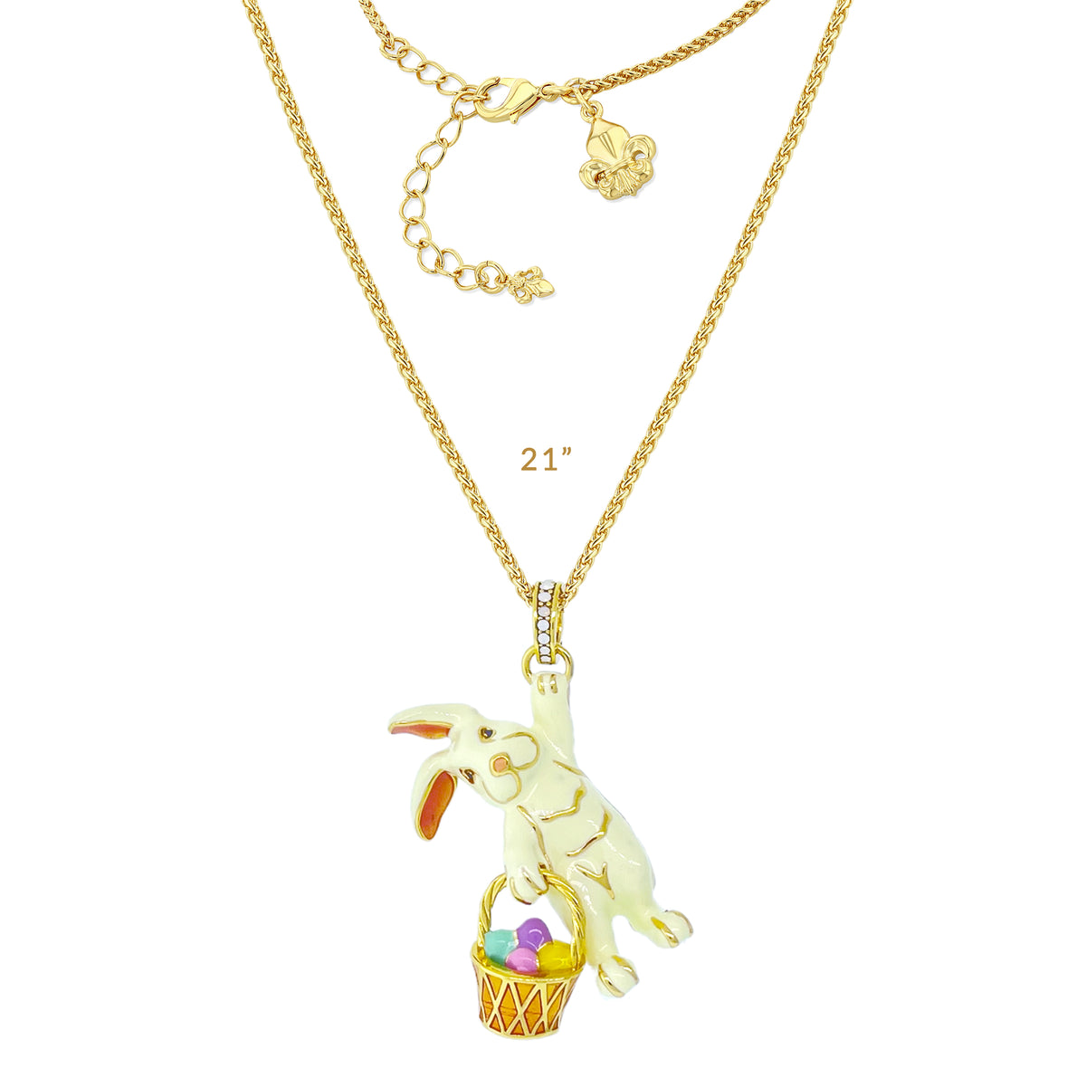 Adorable Easter Bunny Enhancer Charm