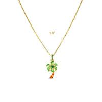 Tropical Breeze Palm Tree Enhancer Charm by Ritzy Couture