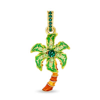 Tropical Breeze Palm Tree Enhancer Charm by Ritzy Couture