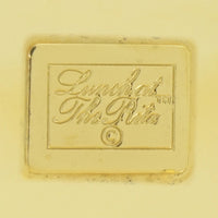 Lunch at The Ritz Basketball French Hook Earrings RARE - Orange Gold Black