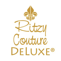 Crystal Winter Snowflake Earrings by Ritzy Couture DeLuxe - Handcrafted Gold Elegance