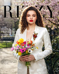 Lunch at The Ritz Ladybug Statement Pin Red Enamel Movable Wings 22k Gold-Plated