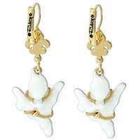 Ritzy Couture "Ghost Story" Spooky Halloween Earrings (Goldtone)