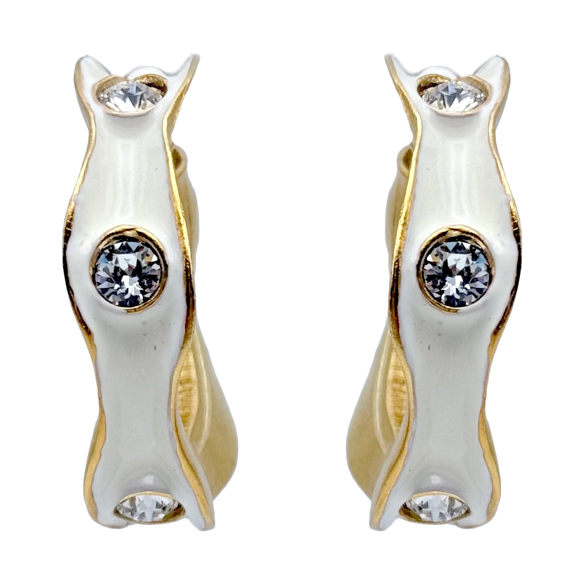 エイミエール ハイパーシェイク Sister Love Queen of Hearts Hoop Earrings – Simone I. Smith