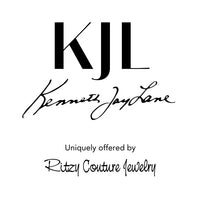 Kenneth Jay Lane Gold Plated Enamel Swarovski Crystal Butterfly Pin Brooch