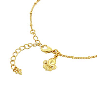 Ritzy Couture Frozen Margarita Cocktail Charm 21" Enhancer Necklace - Goldtone