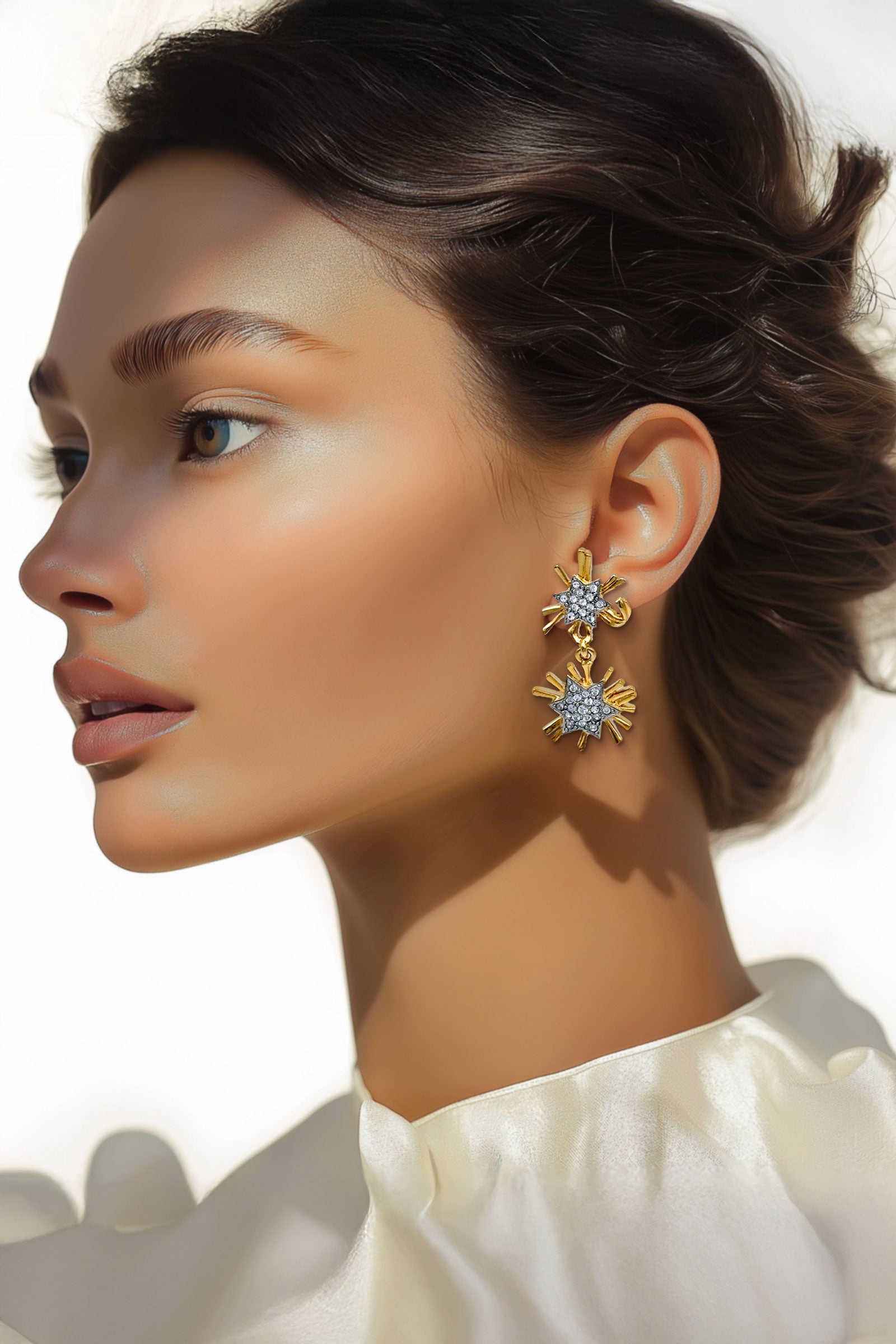 送料無料Ritzy Couture ＆quot; Blizzard ＆quot;スノーフレークtwo-strandチャームブレスレット - シルバートーン並行輸入 Ritzy Couture by Esme Hecht | Classy . Sassy . Ritzy