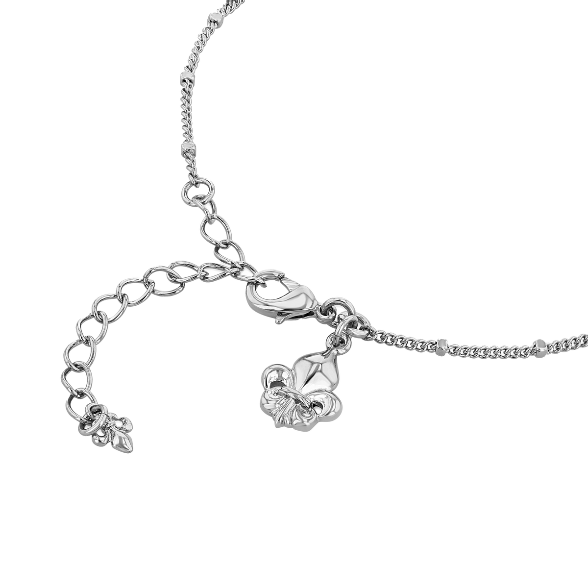 Ritzy Couture DeLuxe Luxury Necklace Chains For Charms - Fine Silver Plating