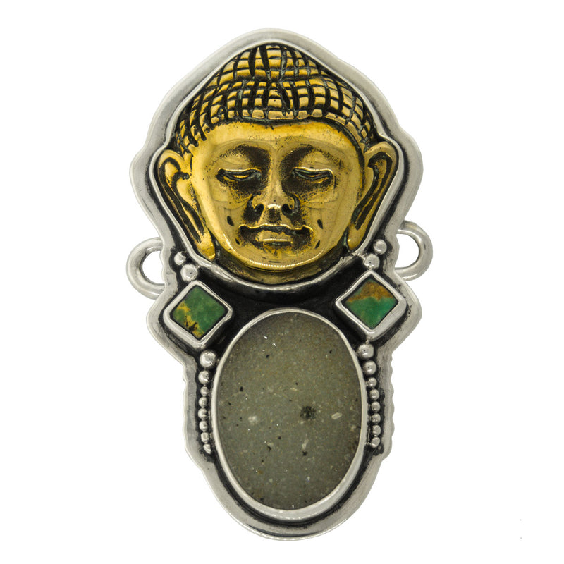 Tabra Antiqued Chinese Brazilian Drusy - Tabra Jewelry