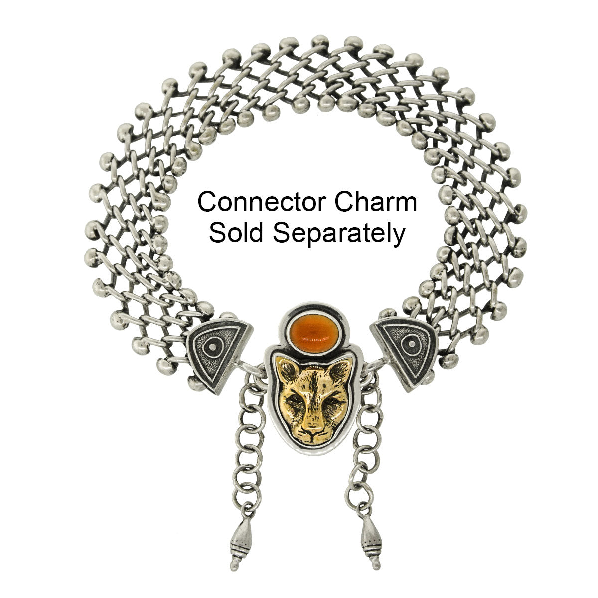 Tabra Anklet With Connector Chain Vault - Charm