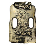 Tabra Jewelry Belt Buckles Antique Bronze Mystical Mermaid Magic Vault BB10 - Bronze - Bronze