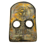 Tabra Jewelry Belt Buckles Antiqued Bronze Sun God Vault BB04 - Bronze - Bronze