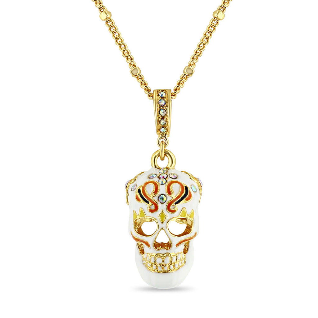 Halloween Sugar Skull Enhancer Charm by Ritzy Couture