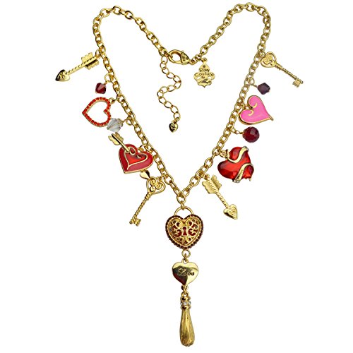 Heart Charm Necklace For women | Arrow Charm Necklace - Back Side