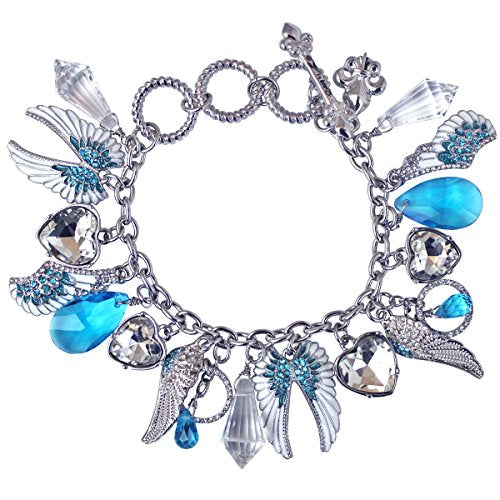 Charm Bracelet "Angels Among Us" Multi Charm Bracelet | Angels Jewelry
