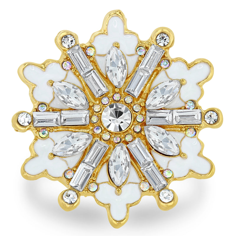 Winter Wonderland Snowflake Ring | Snowflake Ring Jewelry