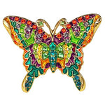 Butterfly Multi Color Charm Ring | Butterfly Ring
