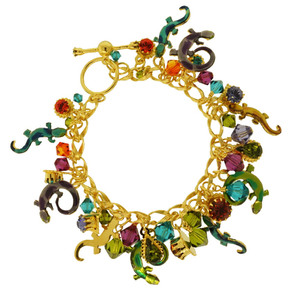 Salamanders Brunch Toggle Bracelet - Lunch At The Ritz