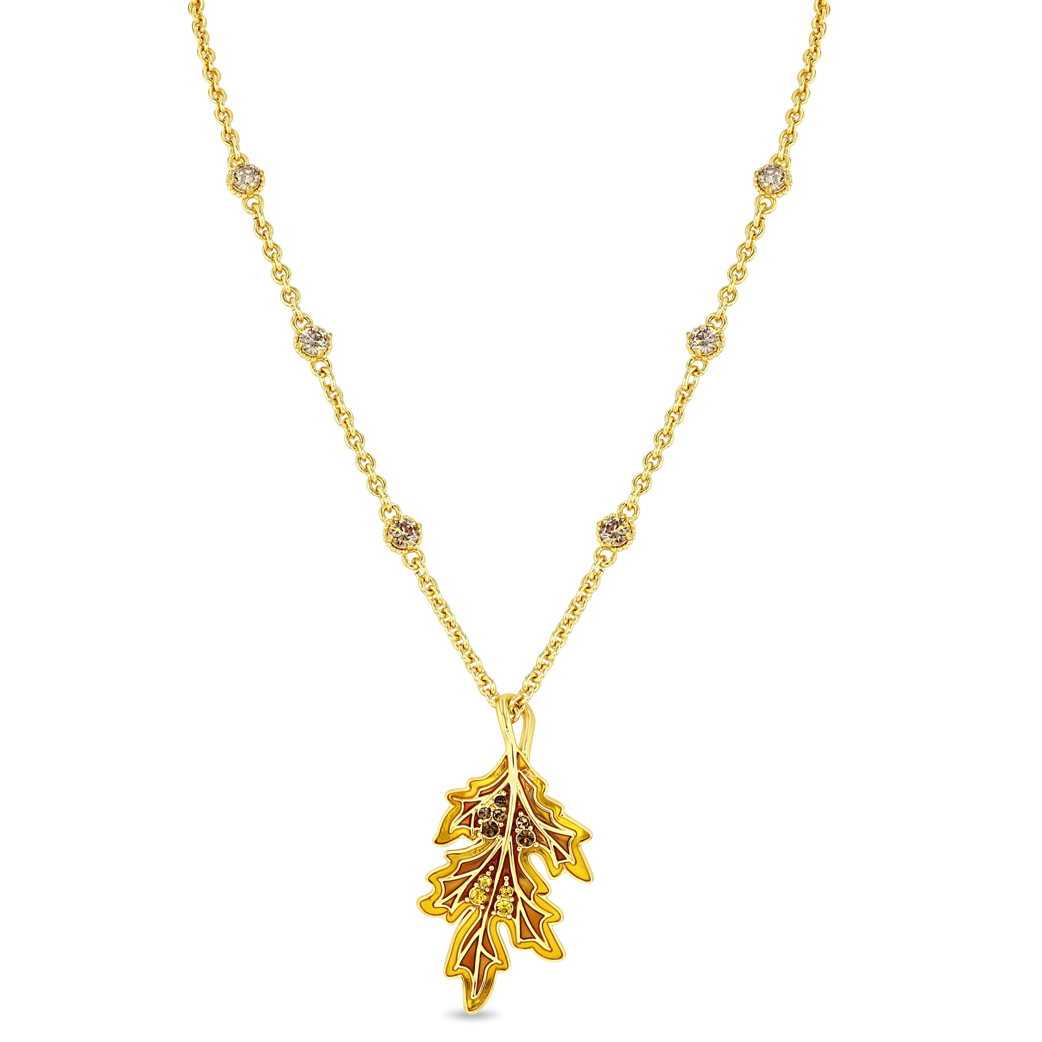 Autumn hot Fire Necklace