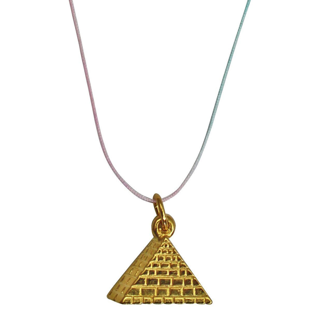 Pyramid Charm Pendant Necklace - Necklace For Women