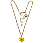 Daffodil Multi Color Charm Necklace - Necklace Jewelry