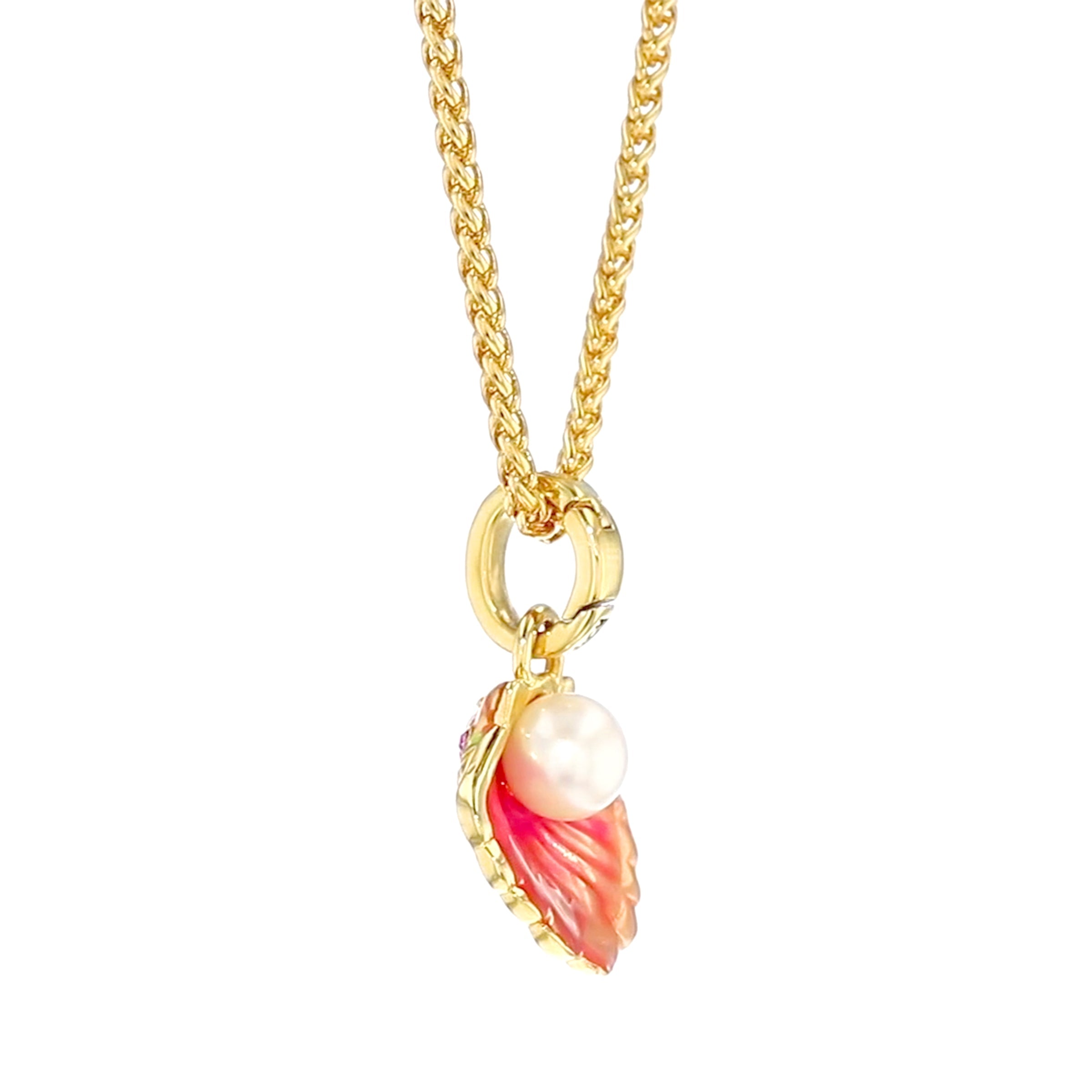[グレースユー]Grace Pearl Charm (Gold) Freshwater Pearl Gold Clip Charm | Astrid & Miyu