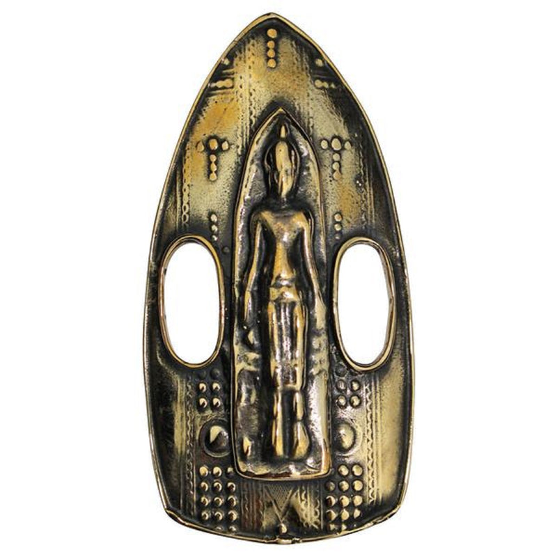Tabra Jewelry Belt Buckles Antiqued Bronze Thai Buddha Vault BB15 - Bronze - Bronze